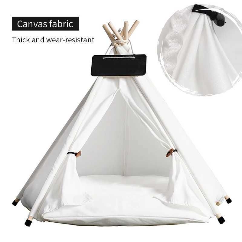 White (canvas)-S-4 Corner Tent