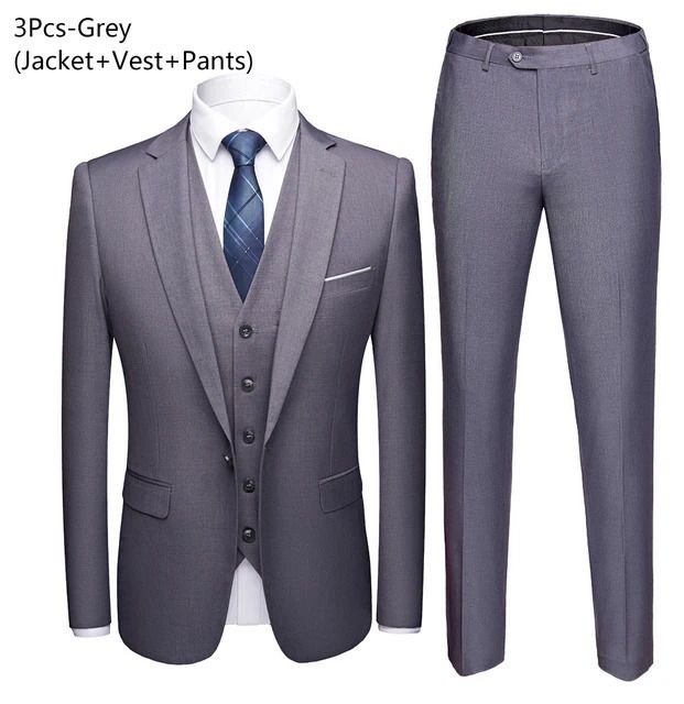 Grey 3piece Suit