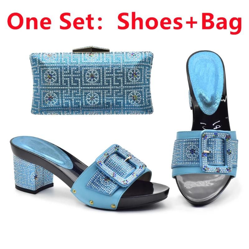 SkyBlueShoes and Bag