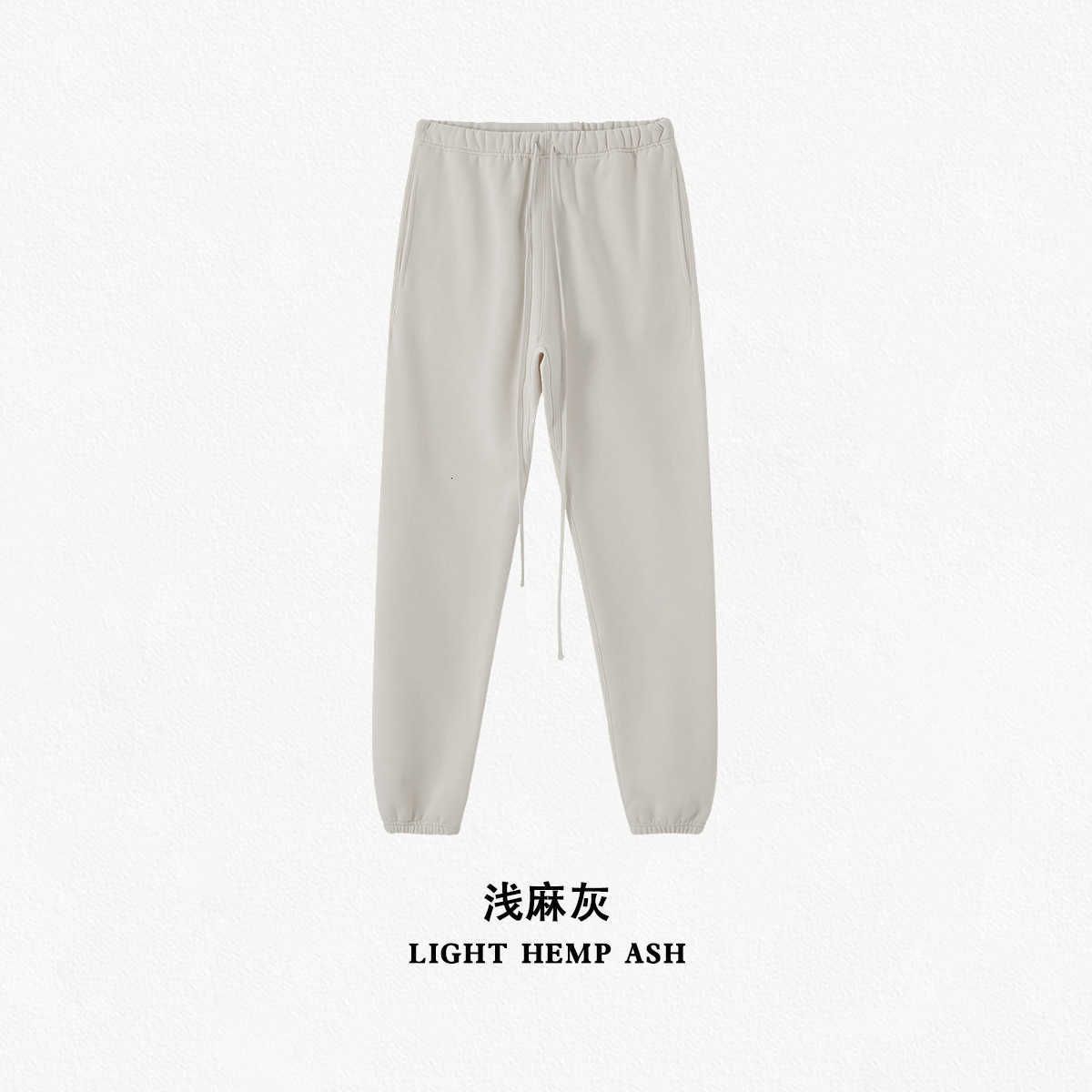 Light Linen Grey Trousers