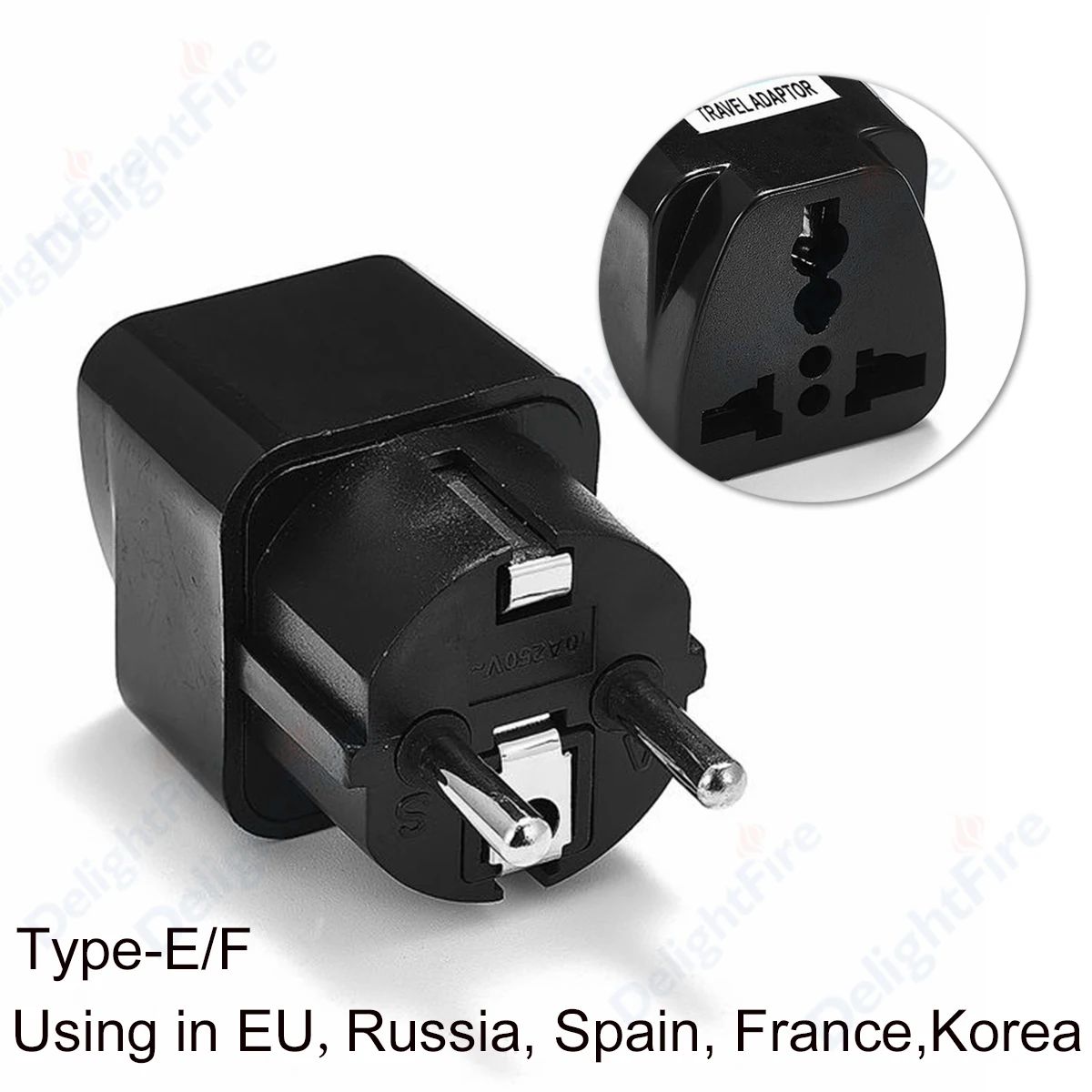 Plug-Black-30pcs de l'UE