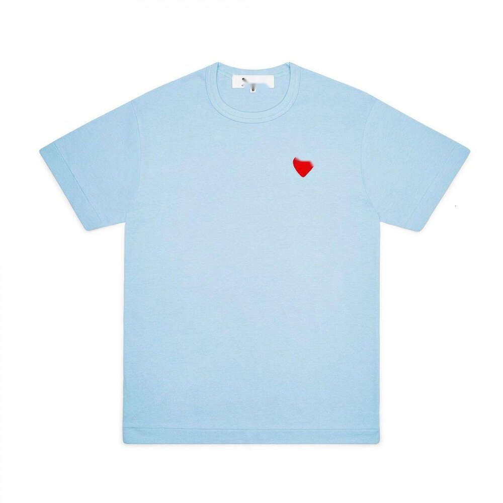 Blue Little Red Heart