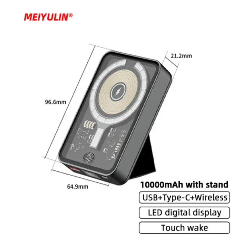 Kleur: 10000 mAh met stand