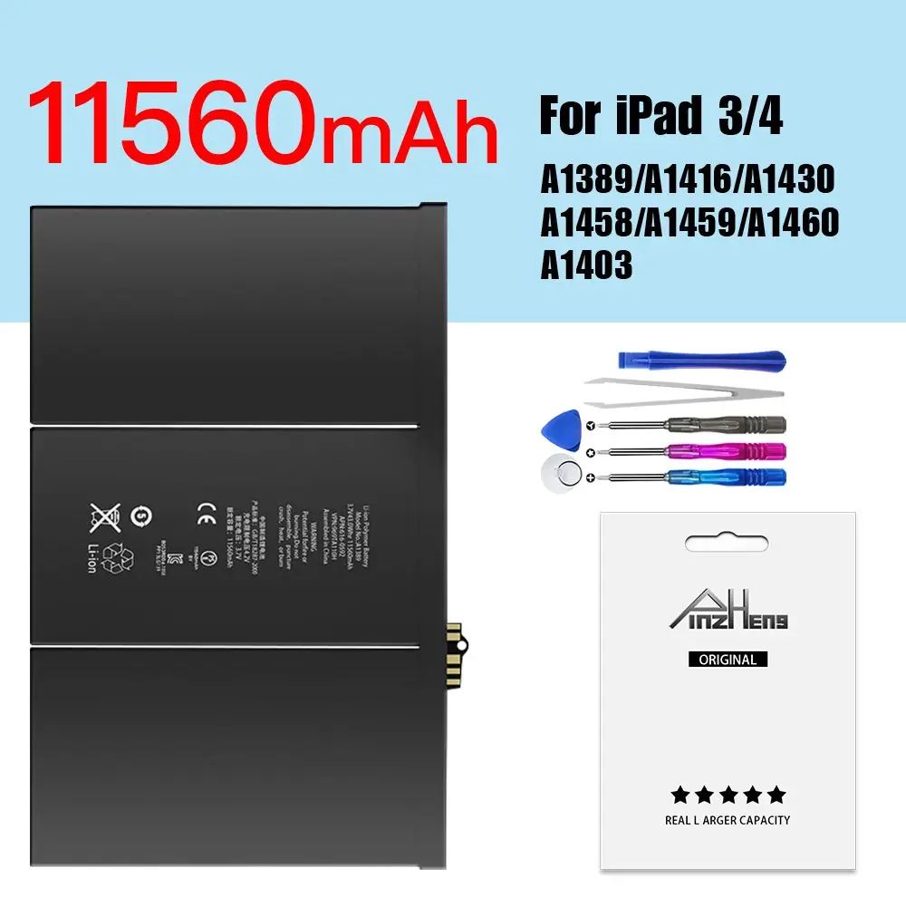 11560MAH para iPad3 4