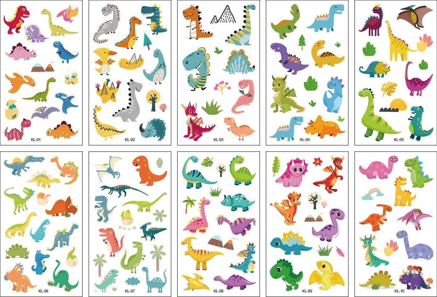 Dinosaur 2-10pcs