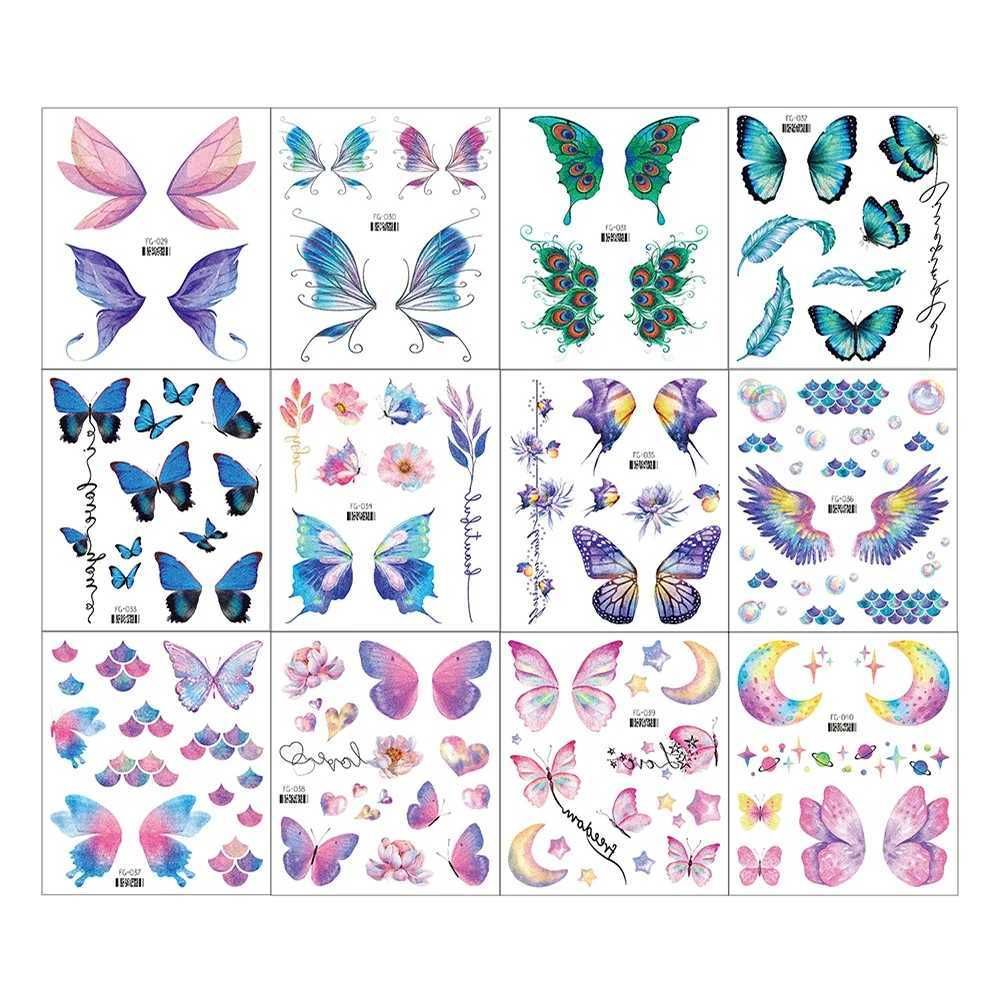 12PCS Butterfly