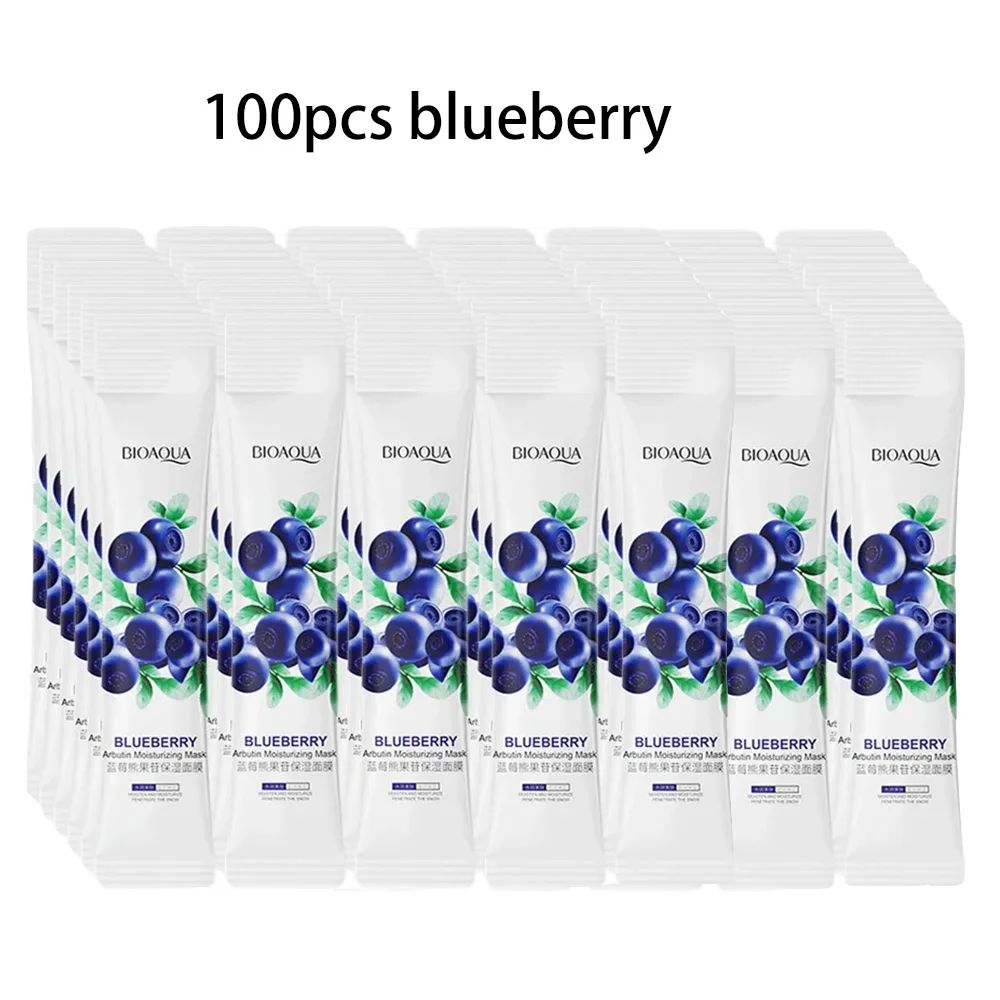 Farbe: 100pcs Blaubeer