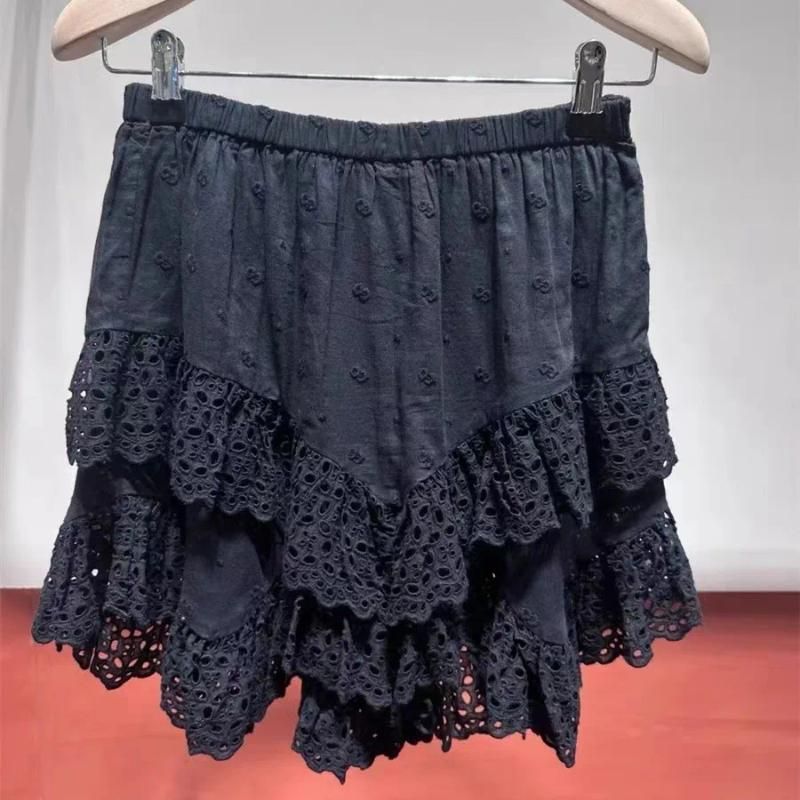 Black Shorts Skirt
