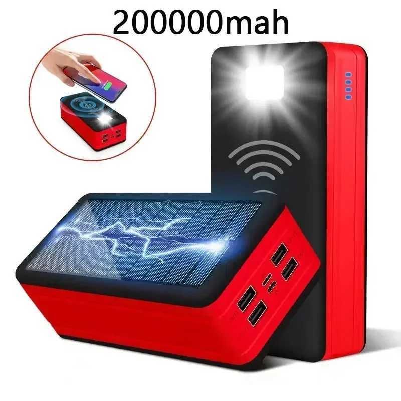 Vermelho 200000mAh