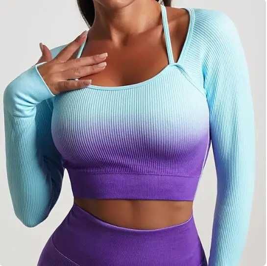 Purple Lo Sleeve Top