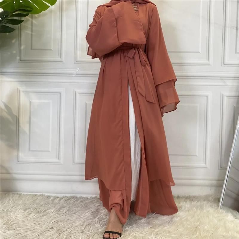 L Orange abaya only