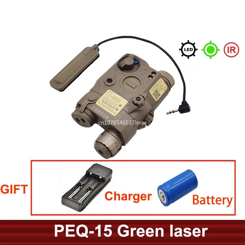 Color:PEQ-15 IR Green DE