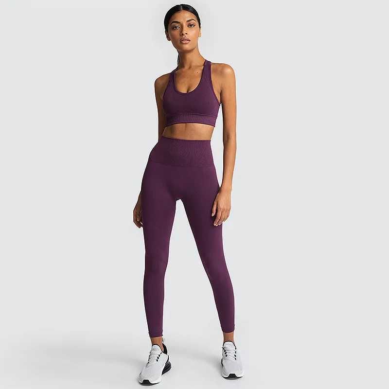 Purple Yoga Suit