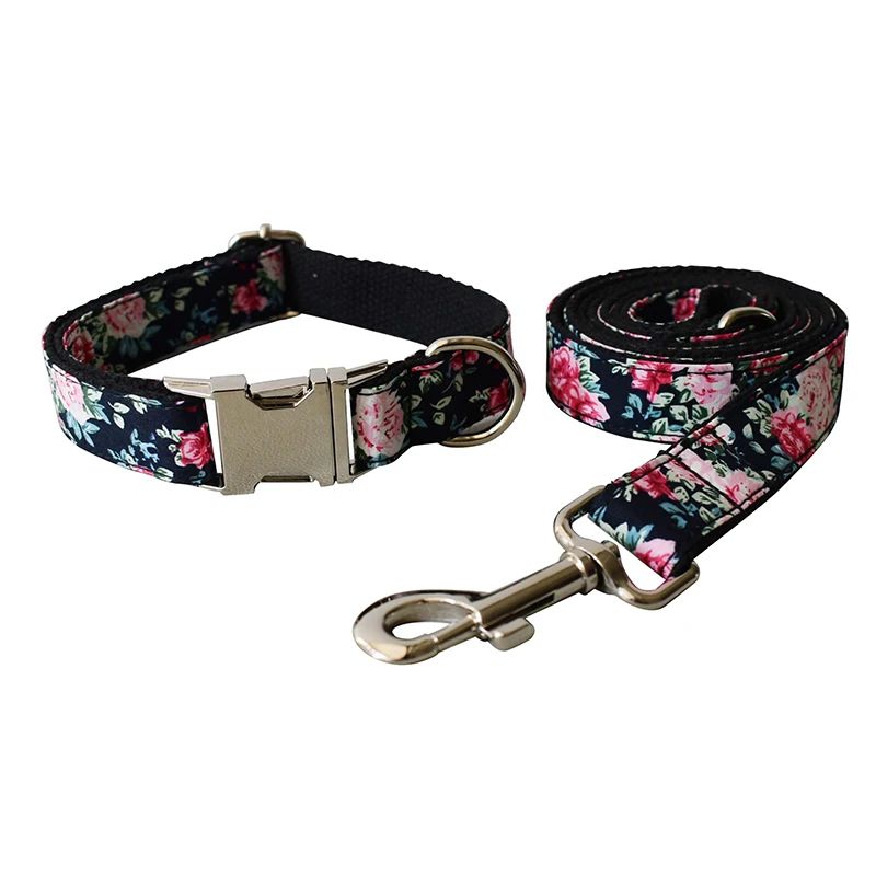 Color:Dog Collar Leash SetSize:M