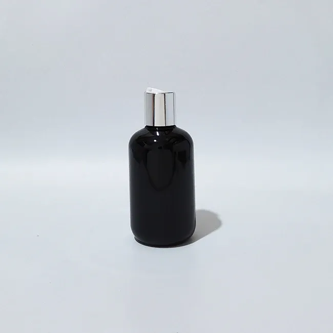 200ml plastic black silver white