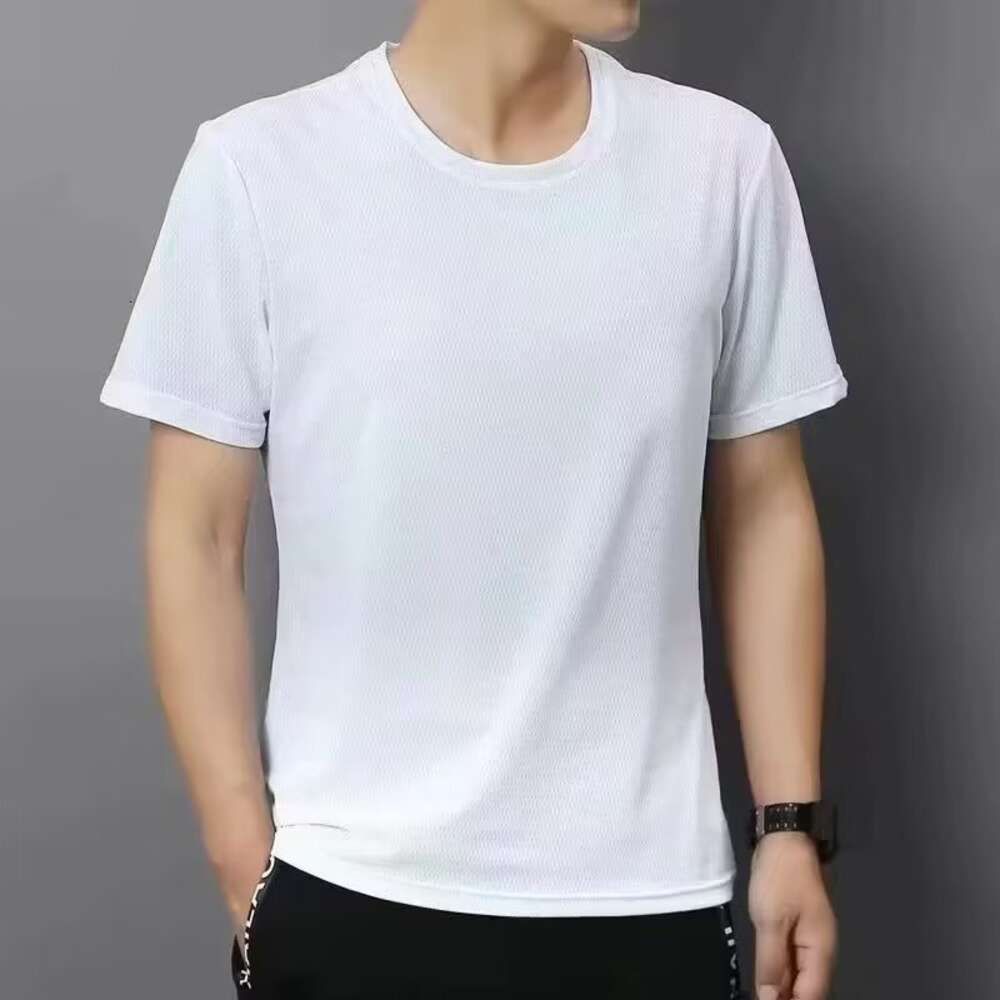 Pure white short sleeved