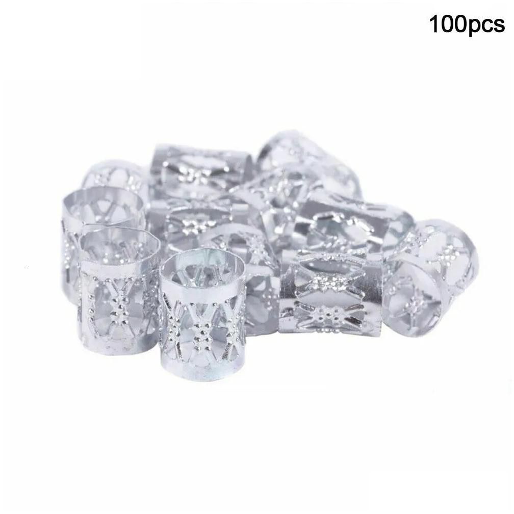 Silver 100Pcs