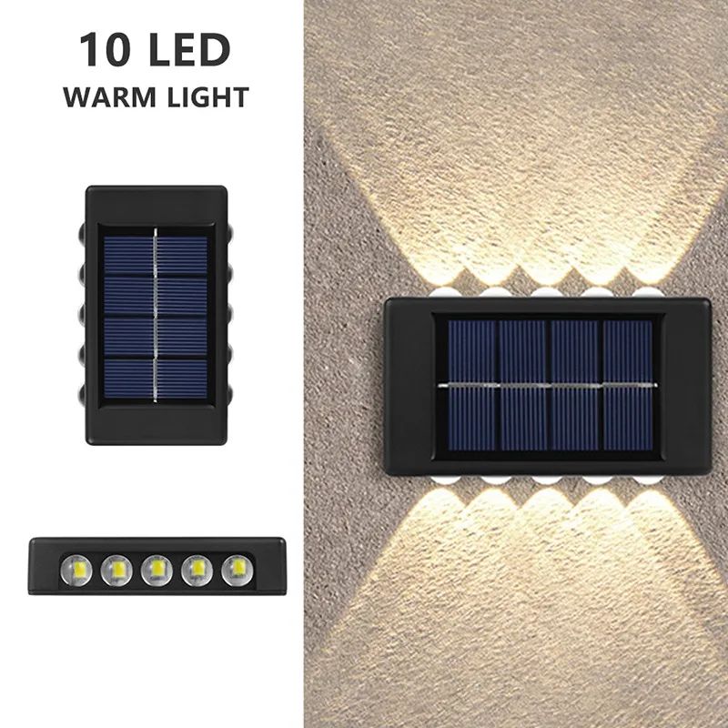 Kleur uitzenden: 1 st 10Led warm licht