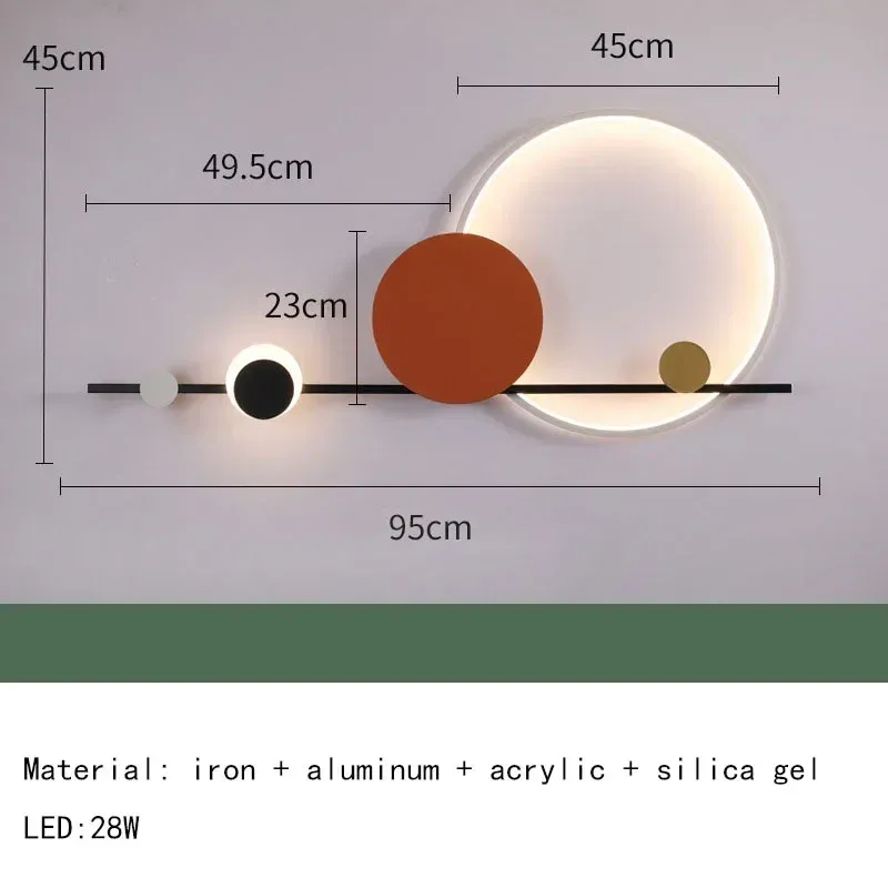 Varmt ljus 3000k 95 cm-stil b