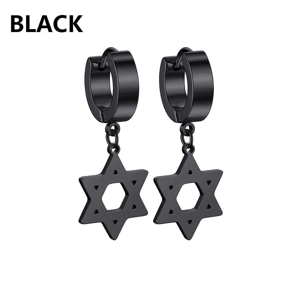 Hexagram Siyah (1 çift)