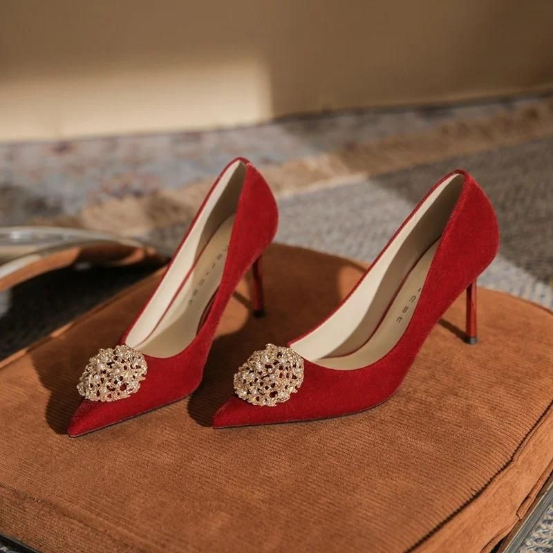 Red 8cm Heels