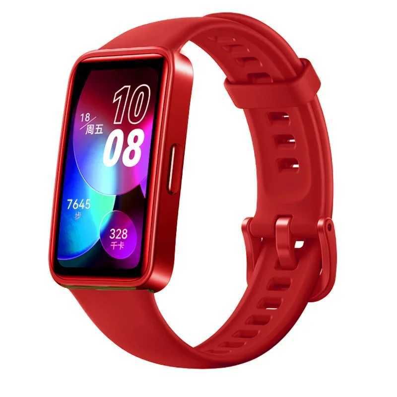 05 Red-Huawei Band 8