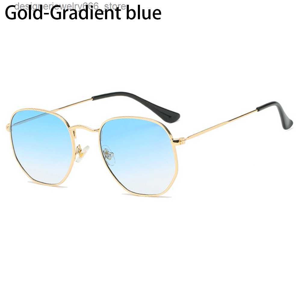 Gold Gradient Blue