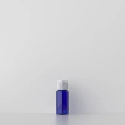 15 ml blaue Flasche klar