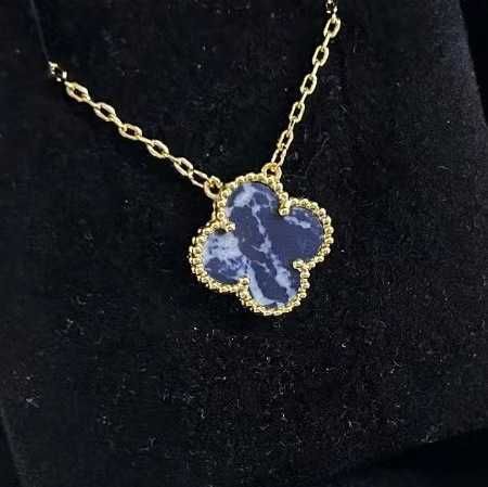 Oro Peter Blue Necklace-925 Silver