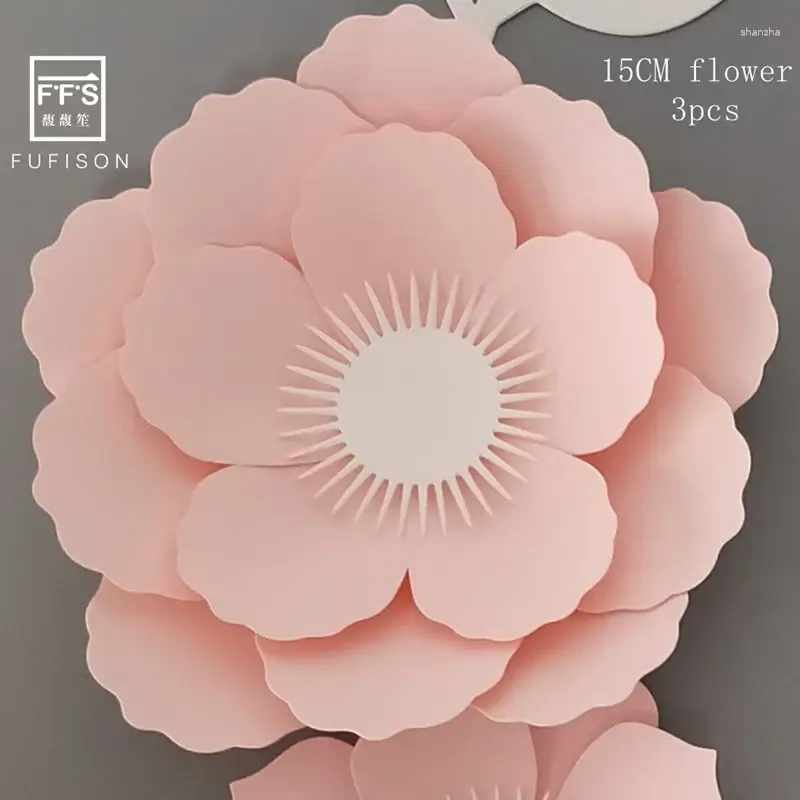 Flower 15cm 3pcs