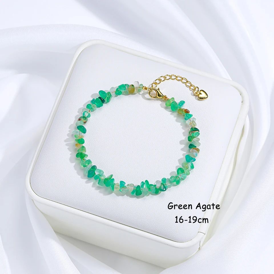 Colore in metallo: AgateLength Green: 16-19 cm