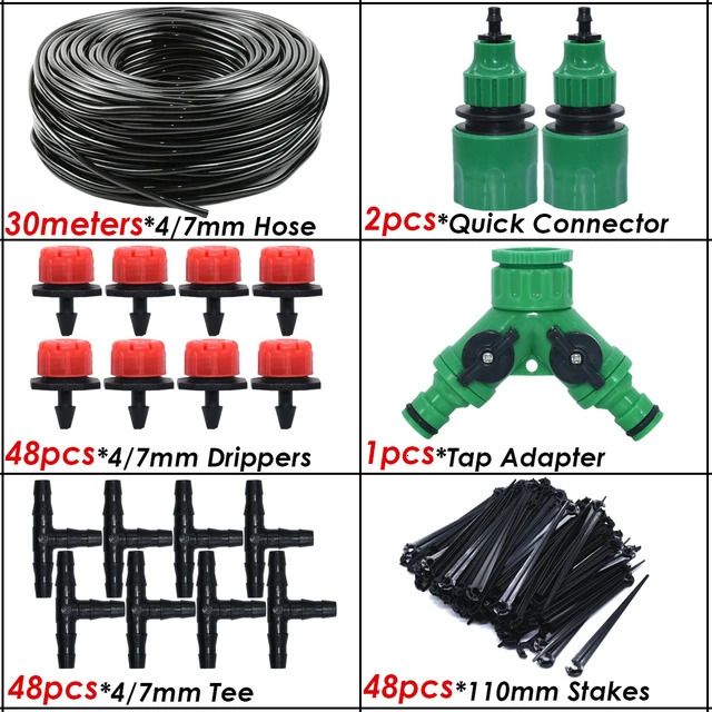 1/4#039;#039; -30m Watering Kit-A