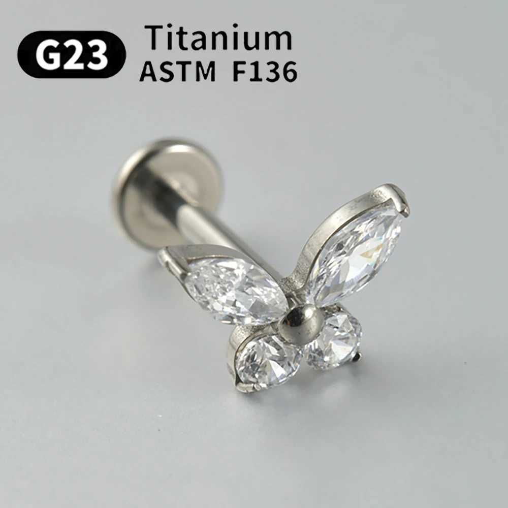 1PC Silver B-1.2x8mm