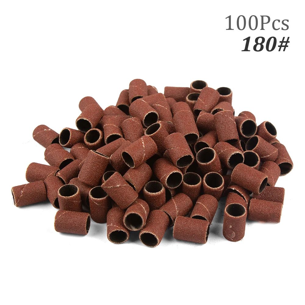 Couleur: 180grit 100pcs marron