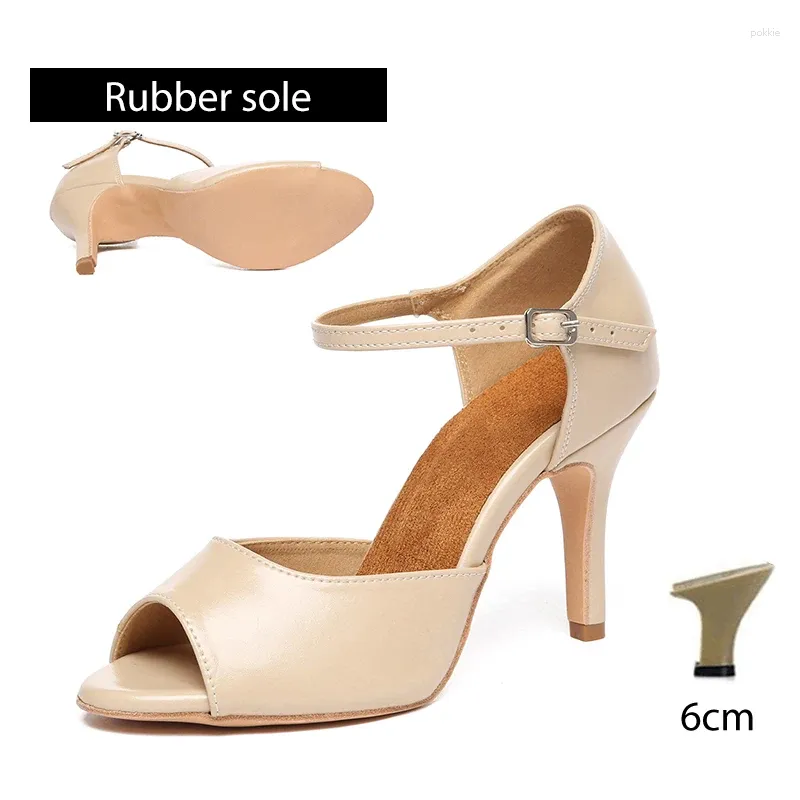 Cuban heel 6cm