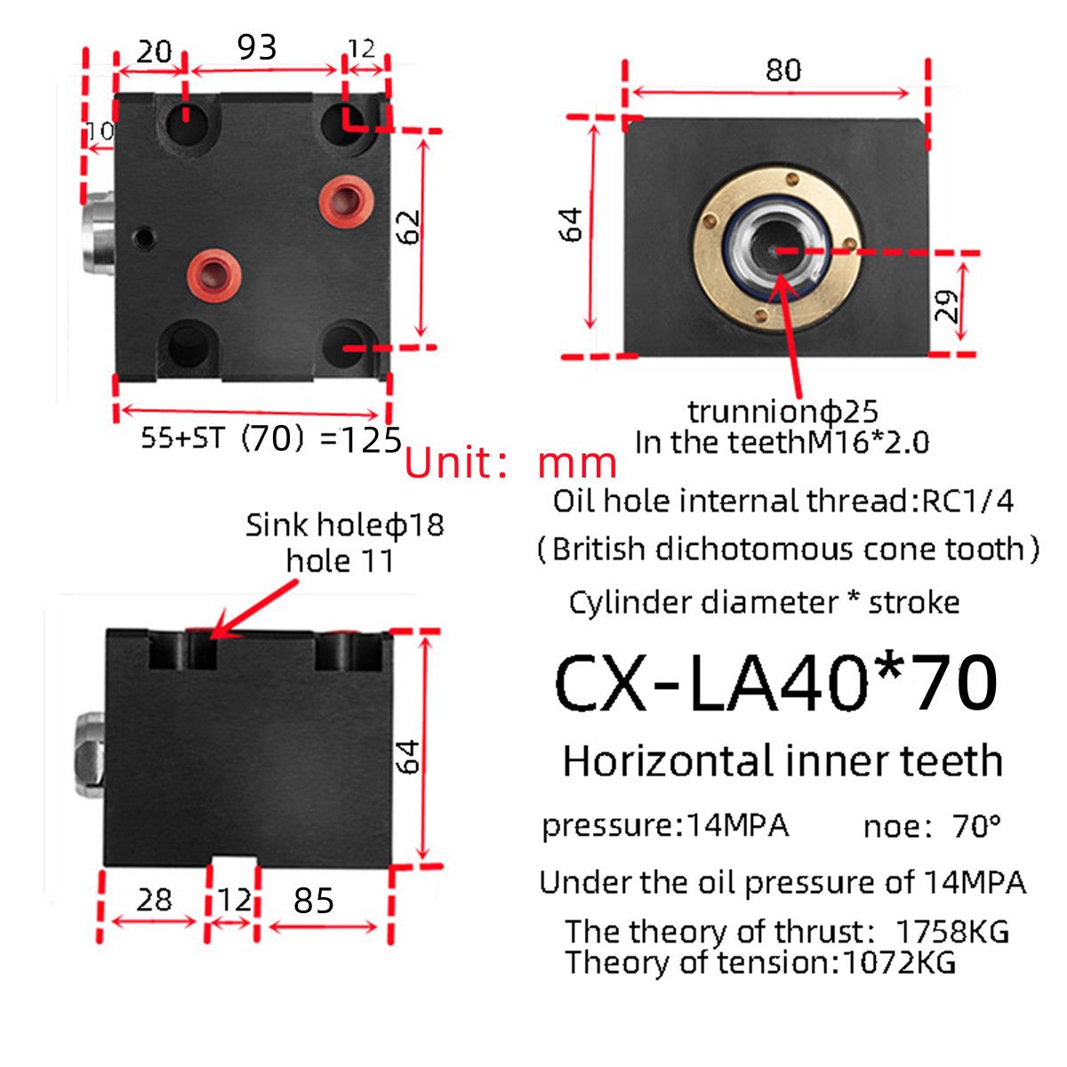 CX-LA40*70