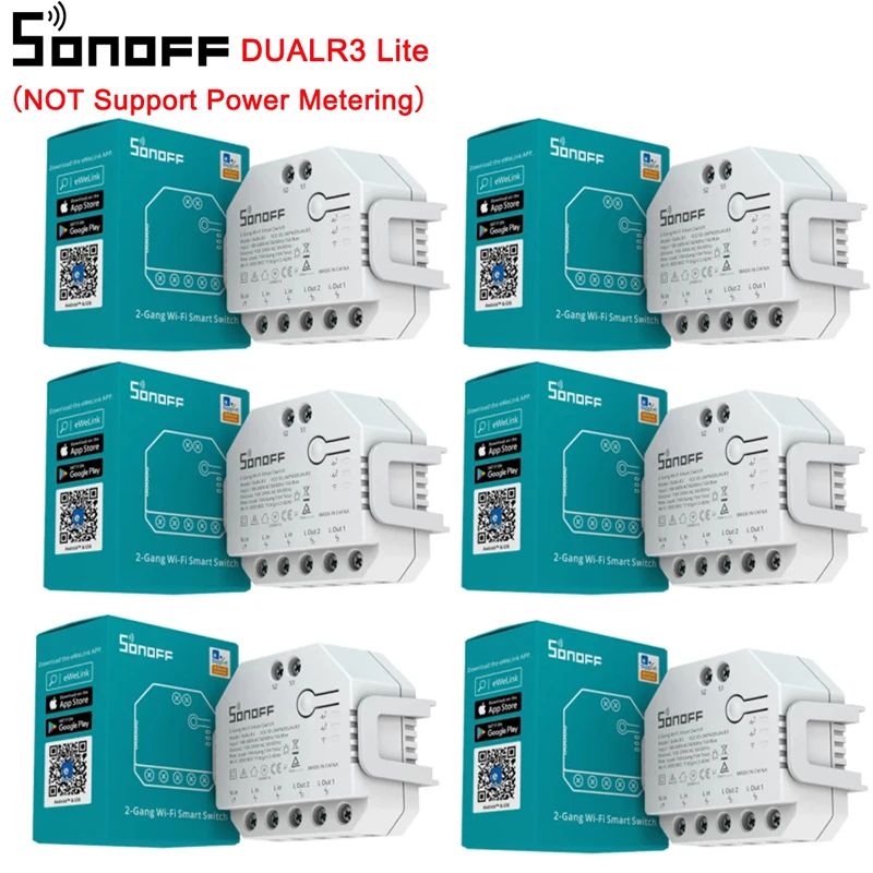 Color:DUALR3 Lite 6 pcs