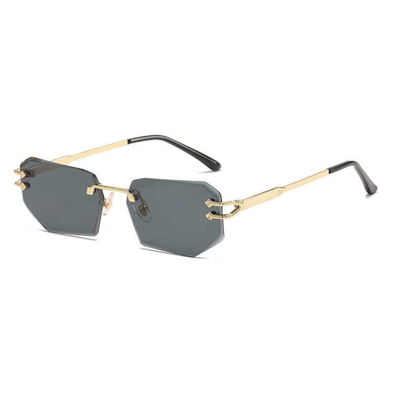 Gold Frame Black Grey C1