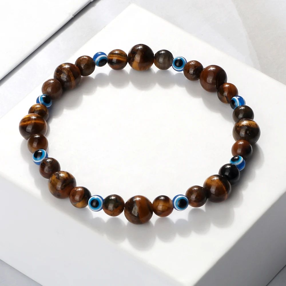 Couleur en métal: Tiger Eye Elastic1