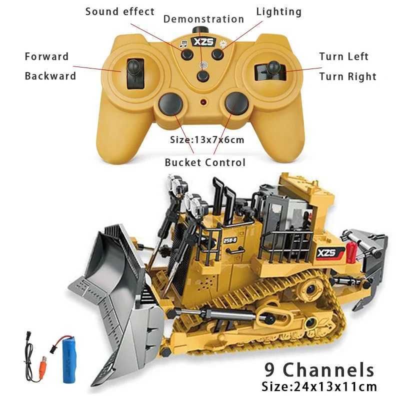 9-Kanal-Bulldozer