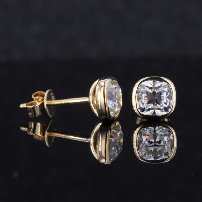 14k ouro branco/amarelo/ouro rosa-6,5 mm