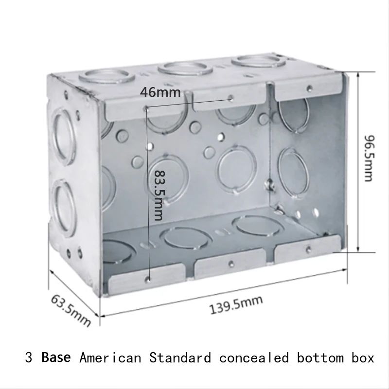 3 BASE BOTOOM BOX-110V-US Standard