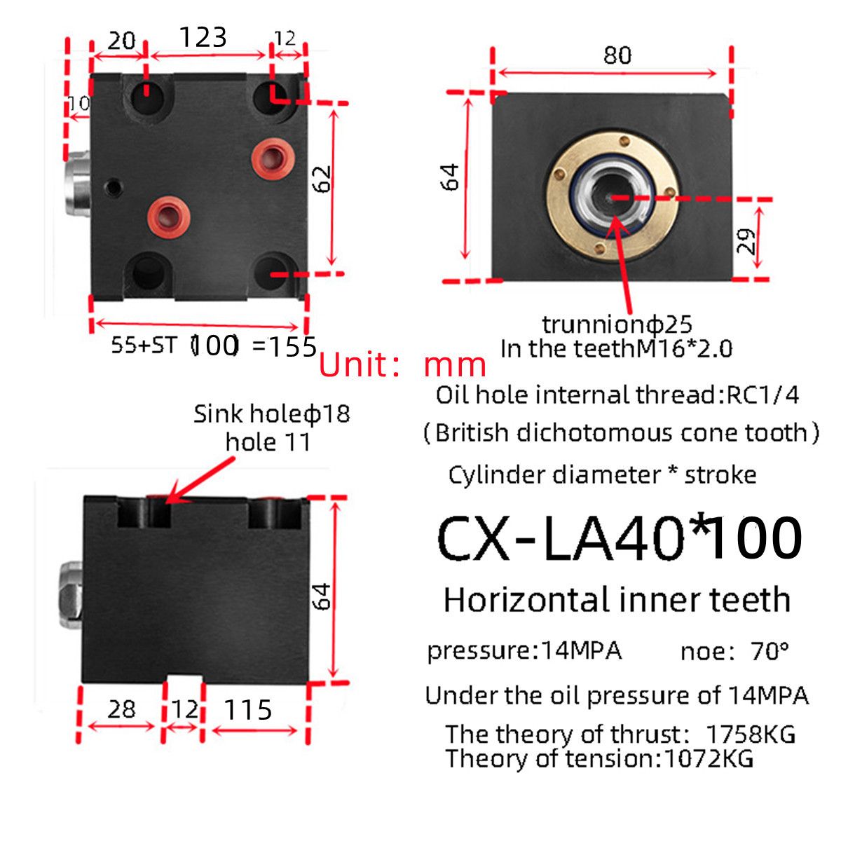 CX-LA40*100