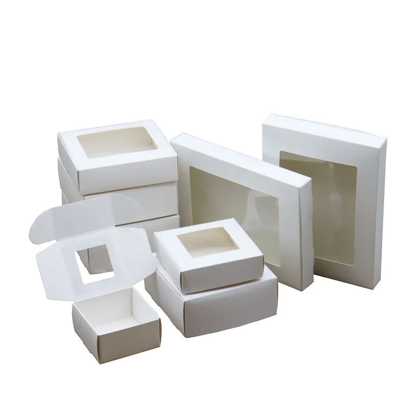 White-PVC Window-50PCS-6.5x6.5x4cm