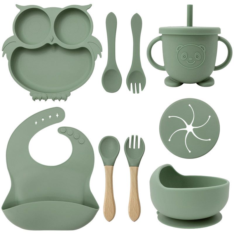 Military green [set of eight]