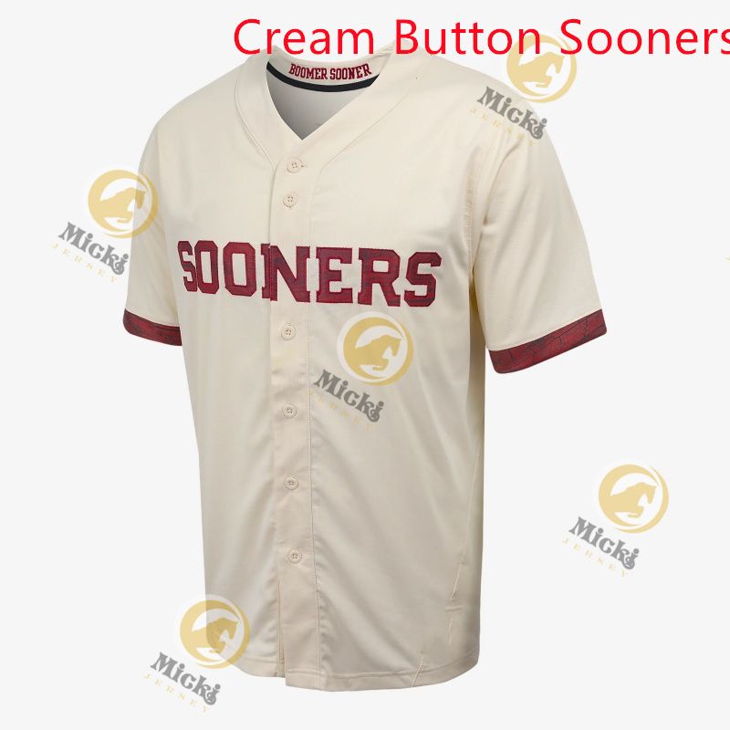 Cream Button Sooners