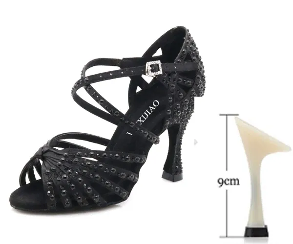 Black heel 9cm