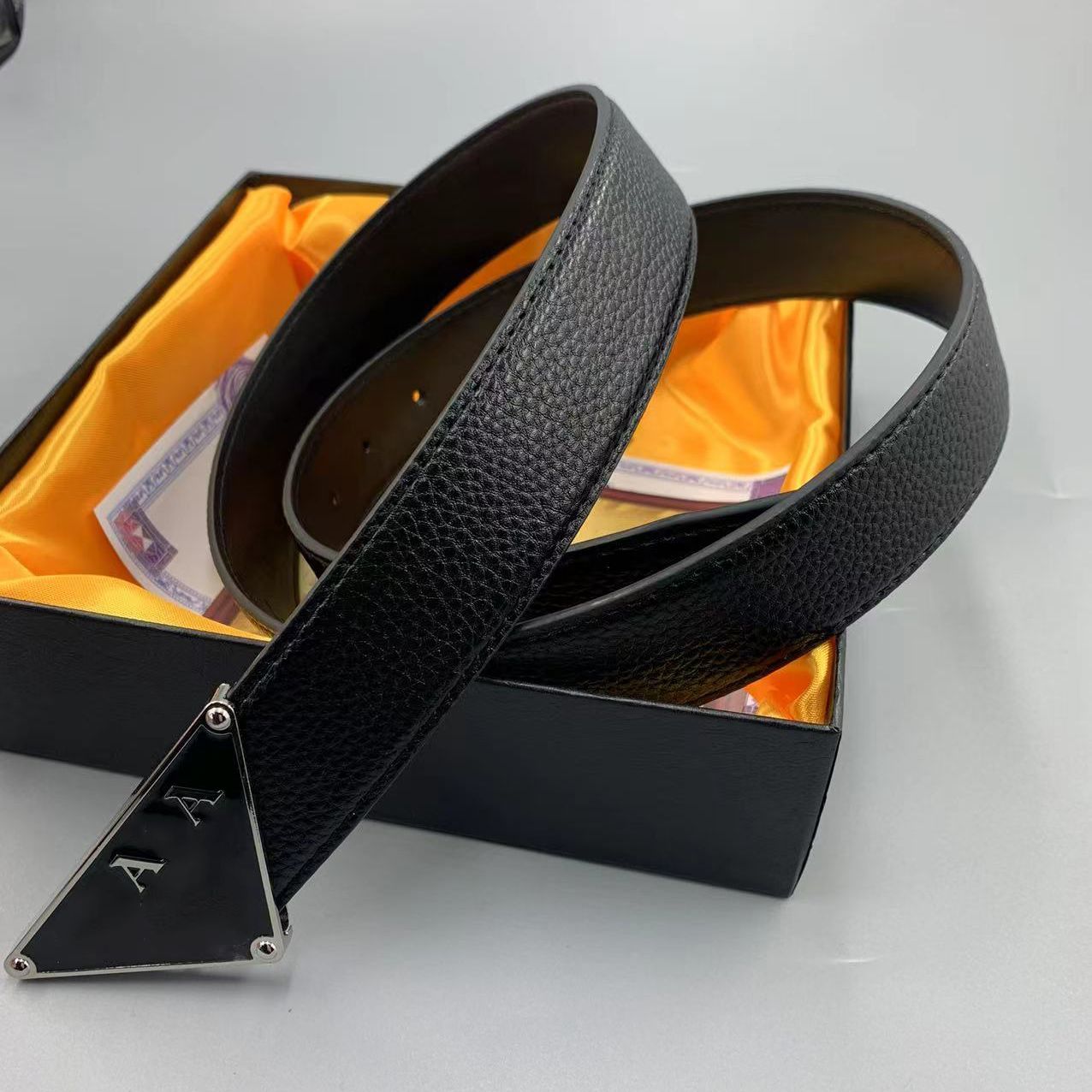 3.5Black1 + gold Buckle