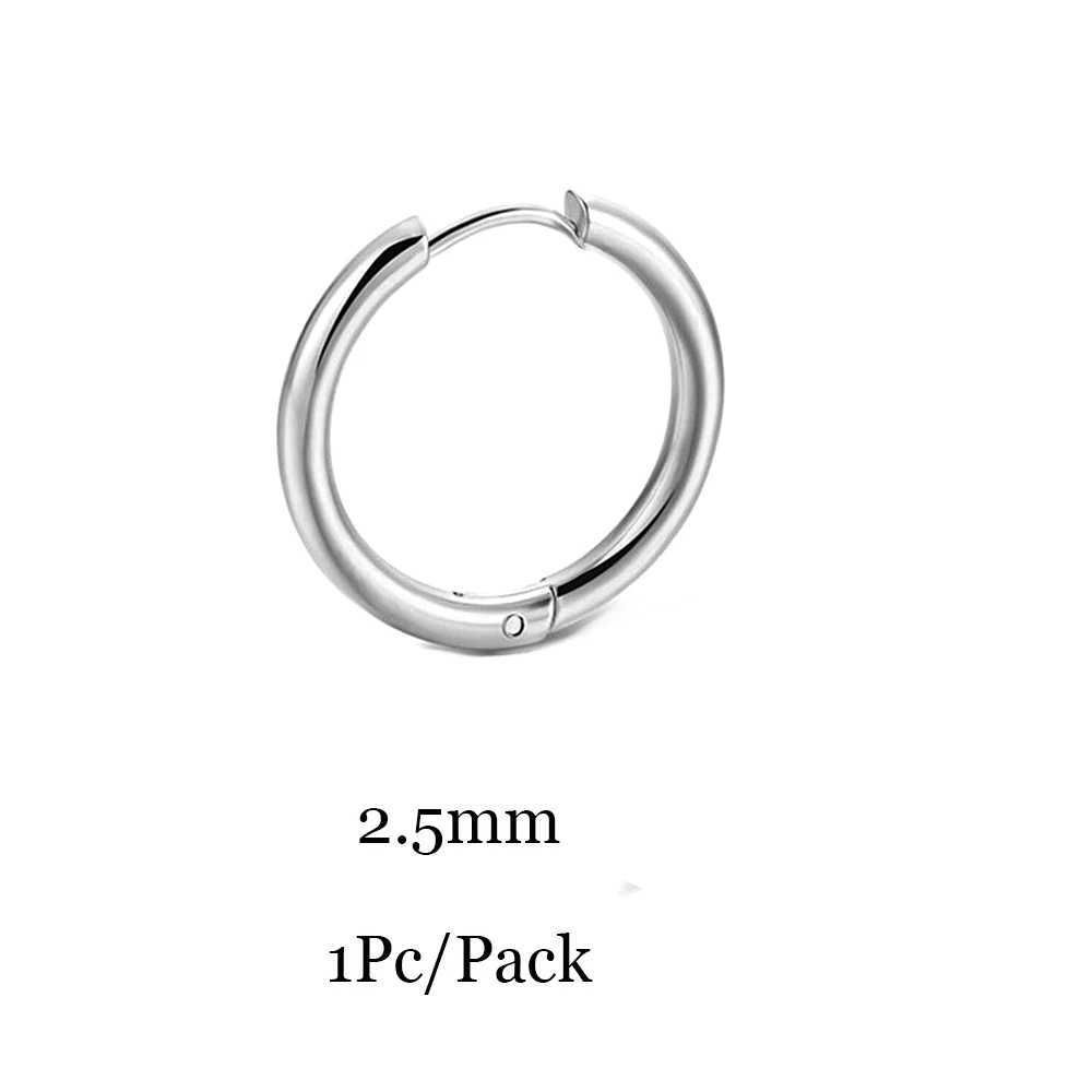 Zilver 2,5 mm 1 pc-14mm