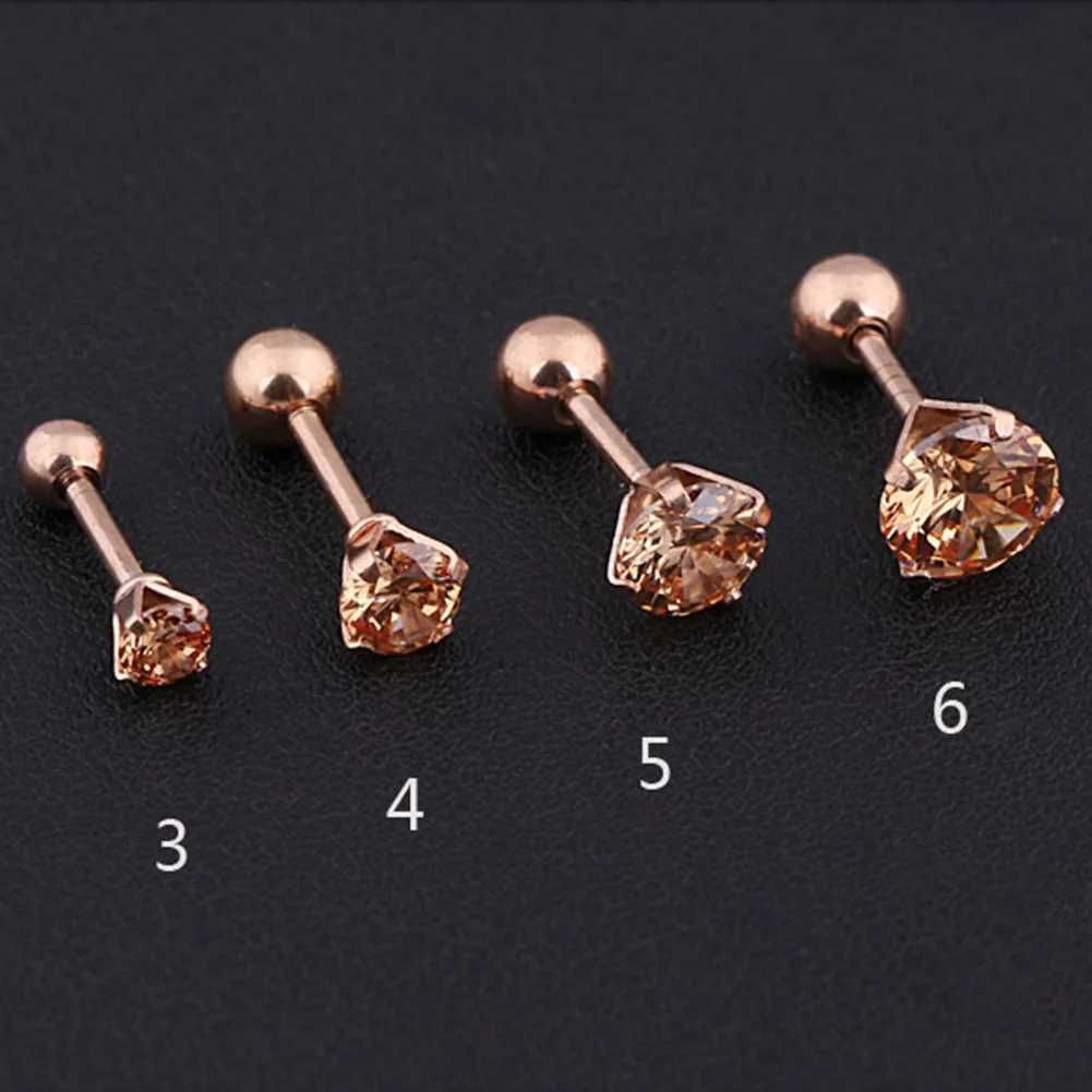 Rose Gold-6mm